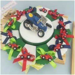 Torta di macchinine calamita