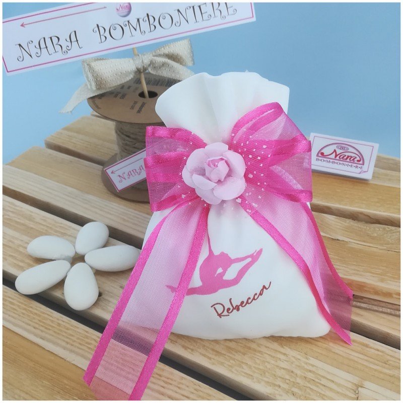 Sacchetto Comunione con ginnastica artistica