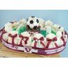 Bombonierea Calcio Stadio con portachiavi del Torino