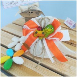 Tartaruga calamita su sacchetto