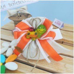 Tartaruga calamita su sacchetto