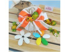 Calamita tartaruga su sacchetto