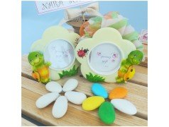 Porta foto  tartaruga in resina