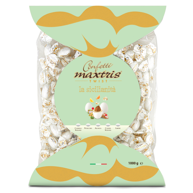 Confetti incartati al gusto Mix le Sicilianità