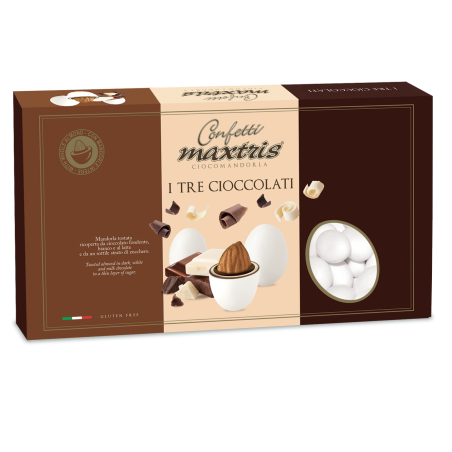 Confetti Maxtris gusto Tre cioccolati