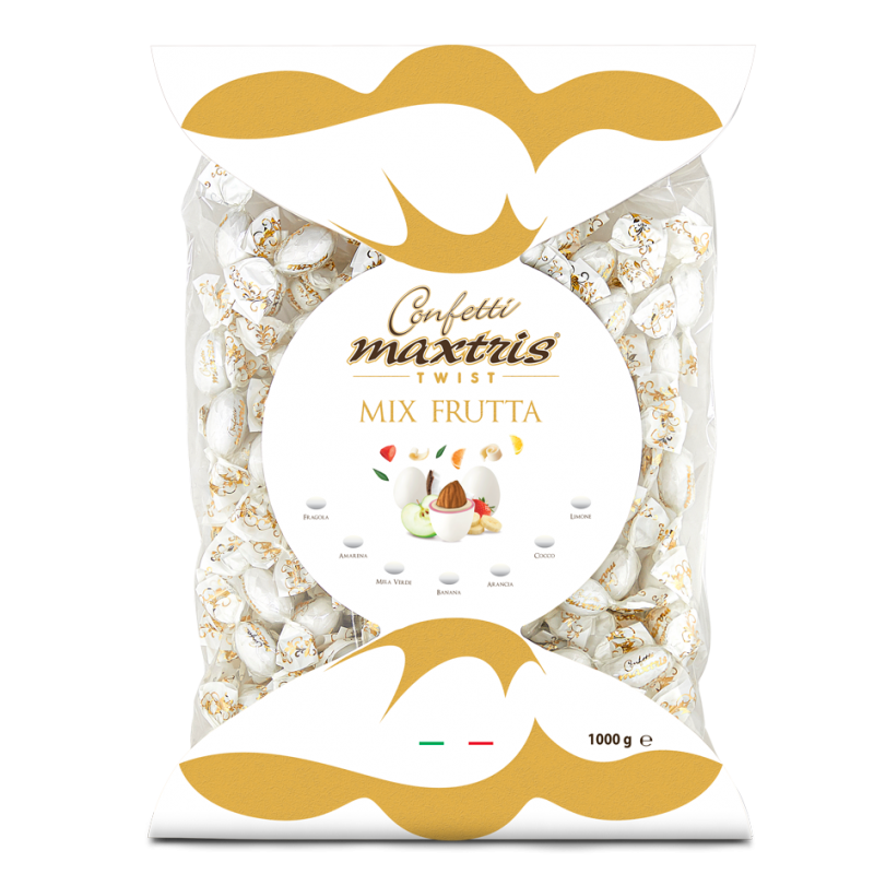 Confetti incartati singolarmente mix frutta