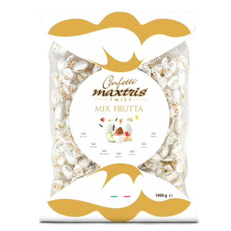 Confetti incartati singolarmente mix frutta