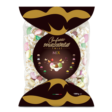 Confetti incartati singolarmente mix gusti assortiti