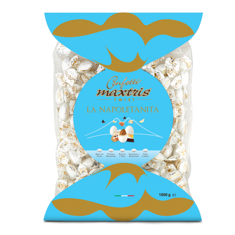 Confetti incartati singolarmente gusto Napoletanita'