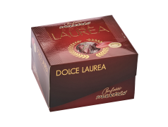 Confetti incartati con scatola Vassoio Laurea