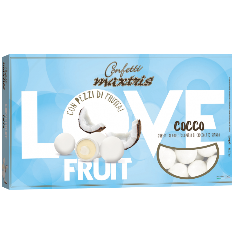 Confetti alla frutta con pezzetto di Cocco