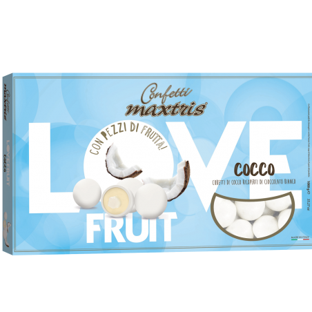 Confetti alla frutta con pezzetto di Cocco
