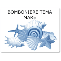 Bomboniere Tema Mare
