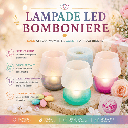 Lampade led Bomboniere