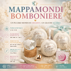 Bomboniere Mappamondo