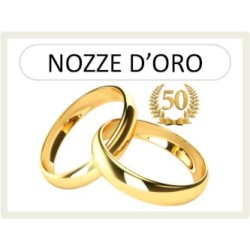 Bomboniere Nozze d'oro