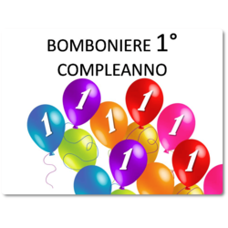 Bomboniere Primo compleanno