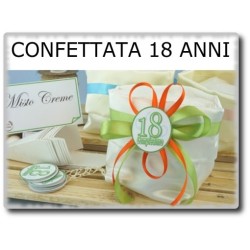 Confettata 18 anni